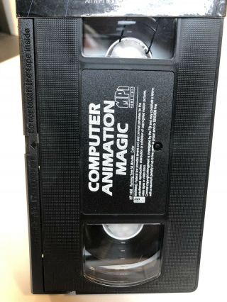 Computer Animation Magic (VHS) 1986 Vintage Animation Special, 3
