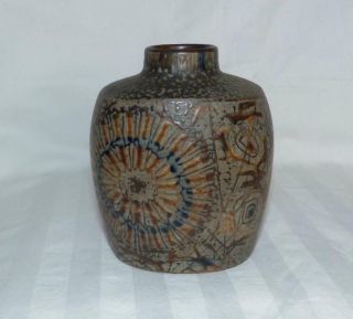 Vintage Royal Copenhagen Vase Baca 870/3752 Nils Thorsson Denmark Danish Pottery