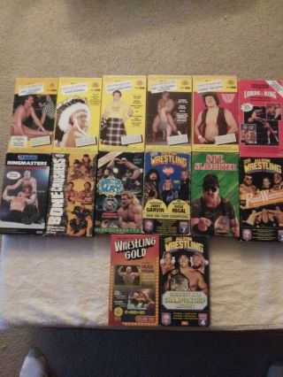 Rare Wrestling Vhs Lord Of The Ring Wwe/wccw/wcw/nwo Vintage Figures