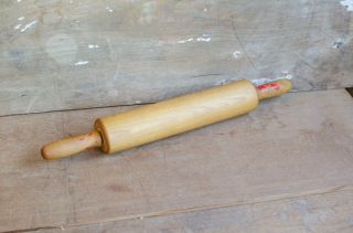 Vintage Wooden Rolling Pin Primitive Wood Rolling Pin