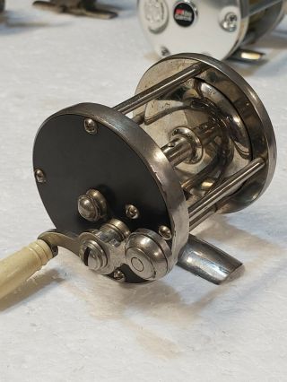 Scarce Little 40 Yard Four Brother (pflueger) Capitol Casting Reel 2 1/4 " Dia.