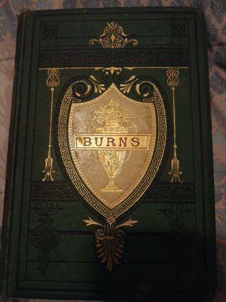 Vintage Gall And Inglis Book " The Poetical And Letters Of Robert Burns "