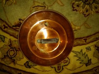 Antique Vintage Copper Pan Pot Lid 10