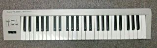 Vintage Roland Pc - 200 Mkii Midi Keyboard Controller With 49 Keys