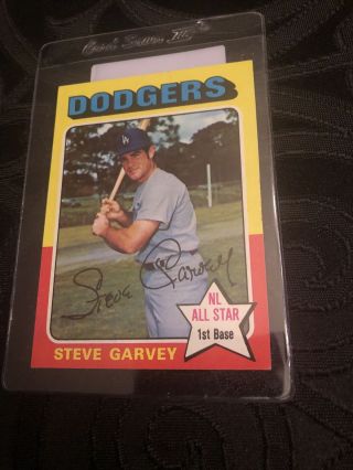 1975 Topps Steve Garvey Los Angeles Dodgers 140 Baseball Card