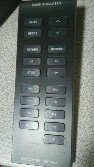 Vintage Bang & Olufsen Beocenter 7700 Remote Control Great