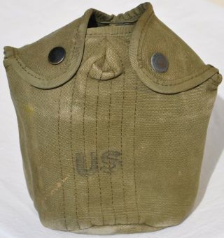 Vintage Vietnam War Us Military Army Marines M1956 1 - Quart Canteen Pouch Cover
