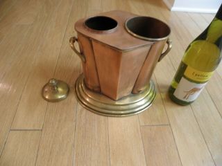 Vintage Copper & Brass Wine Cooler/chiller
