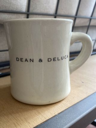 Vintage Advertising / Restaurant Ware Dean & Deluca Coffee Mug Euc