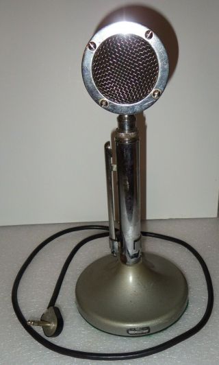 Vintage Astatic Corp.  D - 104 Microphone On G Stand