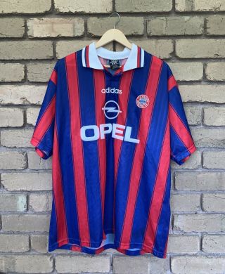 Bayern Munich 1996/1997 Vintage Jersey Size Xl