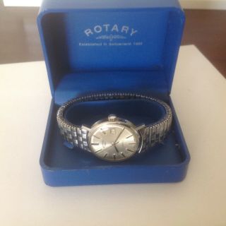 Vintage Rotary Swiss Made Quartz Date Gents Watch