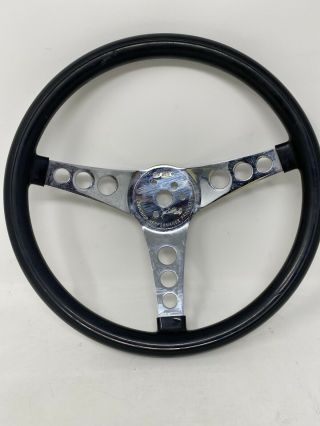 Vintage Superior Performance Products " The 500” Steering Wheel 14 " Rubber