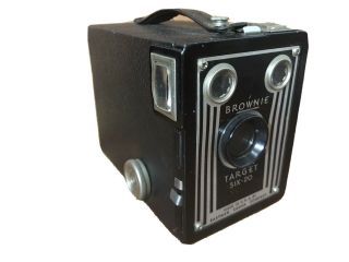 Vintage Kodak Target Brownie Six - 20 Box Camera Usa
