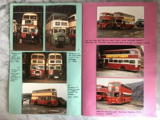 Vintage Bus Train Tram Photos Ticket Jarrow Bolton Tyneside Chester Widnes 10 3