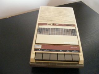 Vintage Sanyo Model Dr 101 Cassette Player / Tape Recorder -