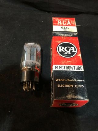 Vintage Radiotron Rca Electron Tube 6l6 Gb