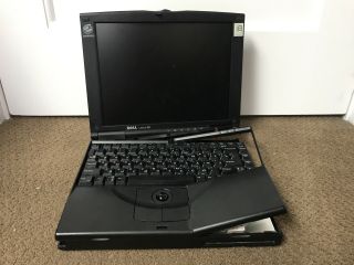 Dell Latitude Xpi P133st Vintage Laptop Russian Keyboard Parts