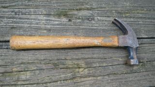 Vintage Stanley No.  101 1/2 16 oz.  Claw Hammer. 2