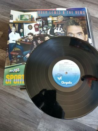 Huey Lewis & The News Sports 1983 Vintage Vinyl Album Lp - If This Is It - Nr