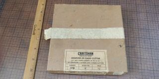 Vintage - - Craftsman 6 " Groover Or Dado Blade Set 4874 Arbor Hole 1/2 "