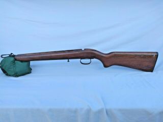 Vintage Remington Walnut Stock Model 510 514 W/ Butt Plate Trigger Guard 2