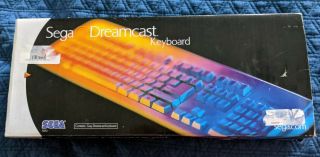 Sega Dreamcast Keyboard 1st Party Hkt - 7620 For Typing Of The Dead Vintage