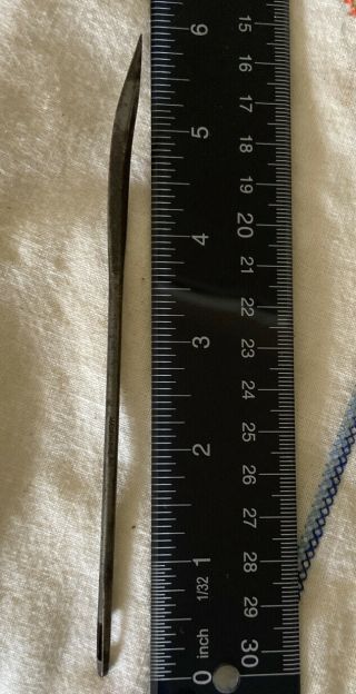 Vntg Sewing Needle Curved Wedge Sailmaker Carpet Upholstery Made In England