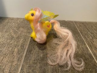 My Little Pony G1 Summer Wings “little Flitter” Intact Wings 1988 Vintage