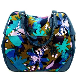 Vintage Samsonite Saturn Floral Tote Bag Luggage Suitcase Carry On 2