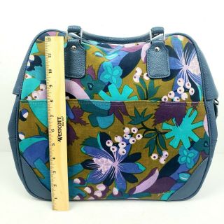 Vintage Samsonite Saturn Floral Tote Bag Luggage Suitcase Carry On 3