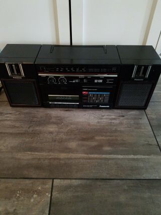 Vintage Panasonic Rx - C36 Am / Fm Radio Cassette Player Stereo Boombox -