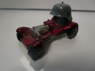 Vintage Hot Wheels Redline - Red Baron (spectraflame Red) - Played With