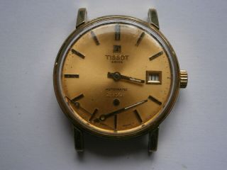 Vintage Gents Wristwatch Tissot Seastar Automatic Watch Spares 784 - 2