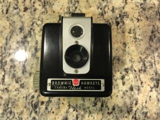 Kodak Brownie Hawkeye Flash Model Camera Vintage Classic 1950 