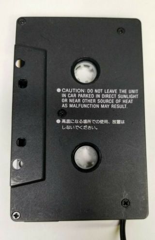 Sony Model CPA - 11 Car Audio Cassette Tape Adapter w/ Cord Wrap 3