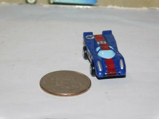 (BAG 1) VINTAGE GALOOB LGTI MICRO MACHINES Porsche 917 Race Car Blue/Red 18 2