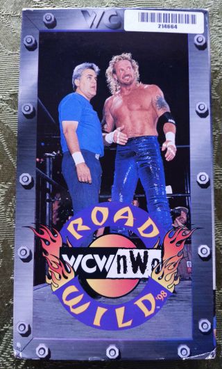 Wcw Road Wild 1998 98 Pro Wrestling Video Tape Wwf Wwe Nwo Vintage Rare