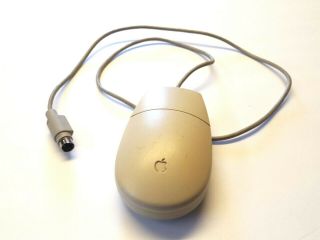 Apple Macintosh M2706 Desktop Bus Mouse Ii Vintage Quick