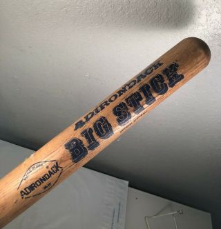 Vintage Adirondack Big Stick Wood Official Softball Bat 33”