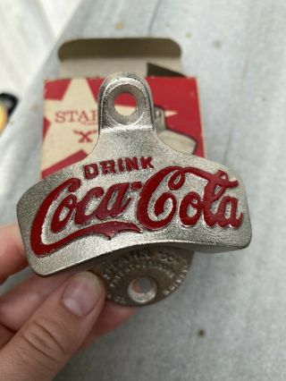 Vintage Starr X Bottle Opener Coca Cola