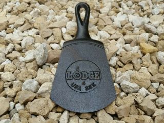 Vintage Lodge Cast Iron Spatula Made From A 3 Skillet