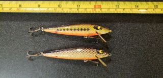(2) Vintage Smithwick Rogue Fishing Lures