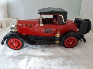 Vintage Jim Beam Fire Chief Decanter 1928 Model A Car Ford 2