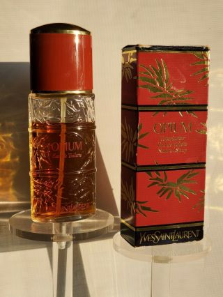 Ysl Opium Vtg Perfume 1.  6 Oz Authentic Fragrance 85 Full
