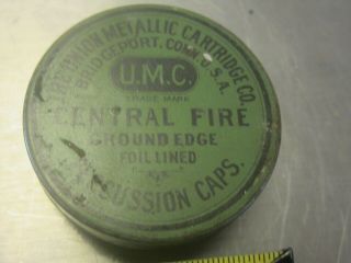 Vintage Umc Percussion Cap Tin