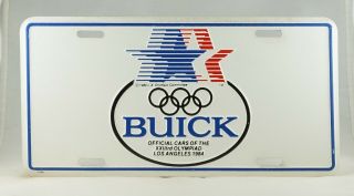 1984 Olympic Novelty License Plate - - Los Angeles,  California