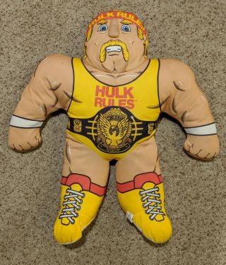 Vintage 1990 Hulk Hogan 22 " Wwf Wrestling Buddies Tonka