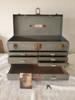 Craftsman Vintage Machinist Tool Box 1950 