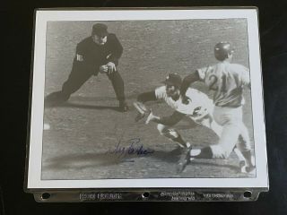Vintage Wes Parker Autographed Photo.  Los Angeles Dodgers 1965 1966 World Series